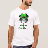 ST PATRICK'S DAKAT MIT GRÜNEM KLEBER T-Shirt (Vorderseite)