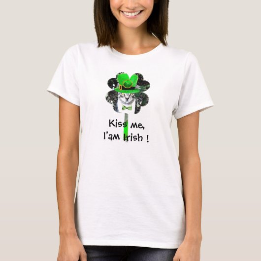 ST PATRICK'S DAKAT MIT GRÜNEM KLEBER T-Shirt (Vorderseite)