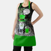 ST PATRICK'S DAKAT MIT GRÜNEN IRISH BIER POSTE SCHÜRZE (InSitu)