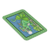 ST. PATRICK'S DAKLEINE IRISH DRAGON SCALE MAGNET (Rechte Seite)