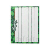 St Patrick's Dat Notepad Notizblock (Rotiert)