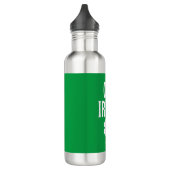 St Patrick's Day 0% irisch Edelstahlflasche (Links)