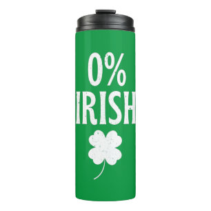 St Patrick's Day 0% irisch Thermosbecher