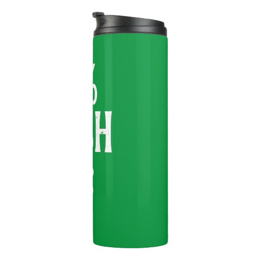 St Patrick's Day 0% irisch Thermosbecher (Nach rechts gedreht)