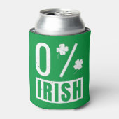 St Patrick's Day 0% Irish Four Leaf Clover Dosenkühler (Kanne Vorderseite)