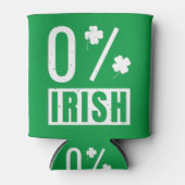 St Patrick's Day 0% Irish Four Leaf Clover Dosenkühler (Vorderseite)