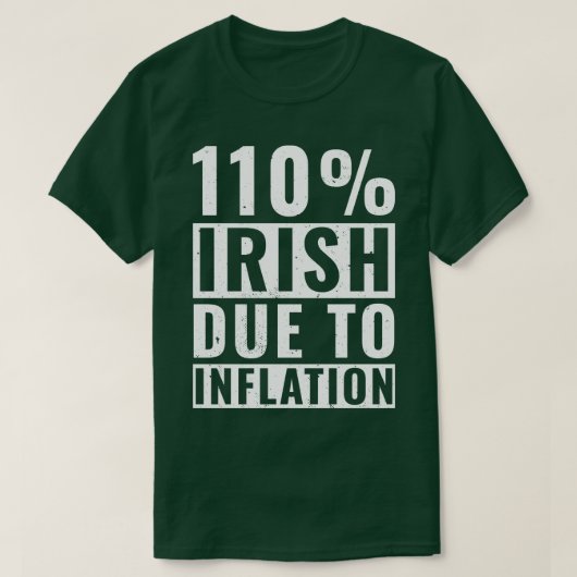 St Patricks Day 110 Irish Roots Irland Funny Iris T-Shirt (Design vorne)
