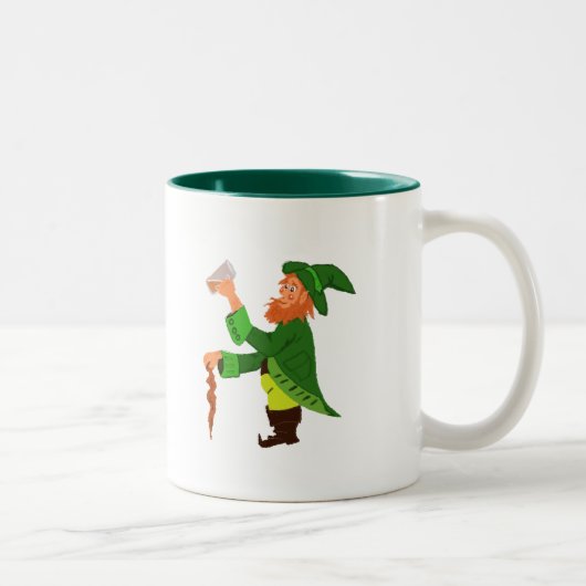 St. Patricks Day 2009 Zweifarbige Tasse (Rechts)
