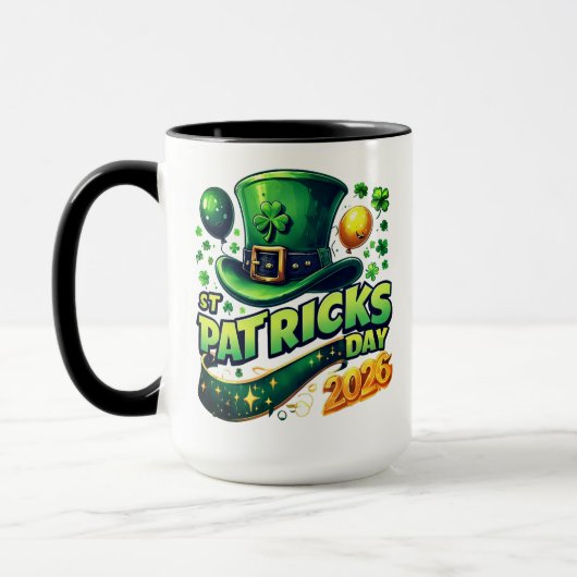 St Patricks Day 2026 Tasse (Links)