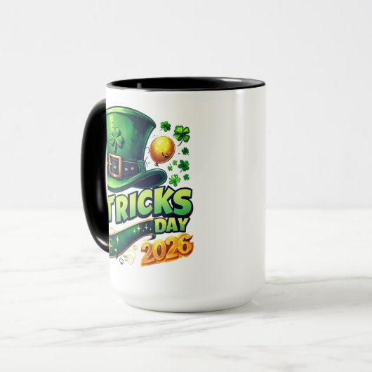 St Patricks Day 2026 Tasse (Vorderseite Links)