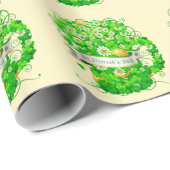 St. Patrick's Day 21A Wrapping Paper Options Geschenkpapier (Rolleneckpunkt)