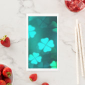 St. Patrick's Day 4 Leaf Clover Napkins Serviette (Beispiel)
