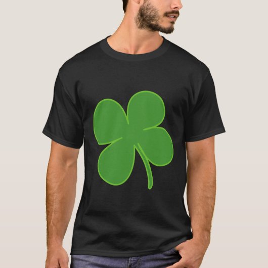 ST.PATRICK'S DAY 4-LEAF CLOVER-T - SHIRT (Vorderseite)