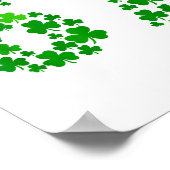 St Patricks Day 67 Meme Blatt Klee Irisch Männer F Poster (Ecke)