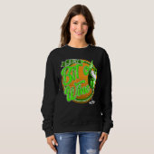 St Patrick's Day A Wee Bit O' Wine Funny Mom Women Sweatshirt (Vorne ganz)