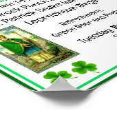 St. Patrick's Day Activity Director Party Senioren Poster (Ecke)