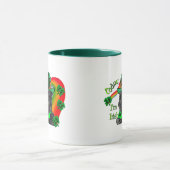 St Patrick's Day Affenpinscher Tasse (Zentrum)