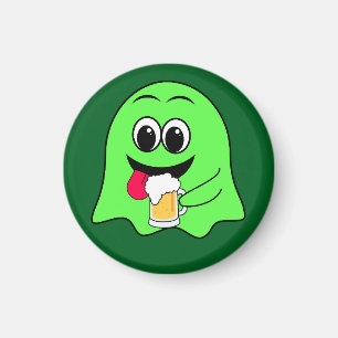 St. Patrick's Day Alkoholisches Getränk und Bier Magnet