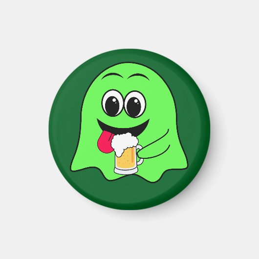 St. Patrick's Day Alkoholisches Getränk und Bier Magnet (Vorne)