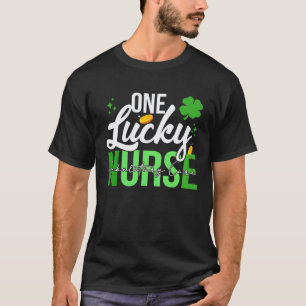 St. Patrick's Day Ambulante Pflegekraft Ein Glück T-Shirt