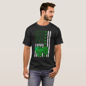 St. Patrick's Day American Flag Monster Truck for  T-Shirt (Vorne ganz)