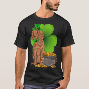 St Patrick's Day American Water Spaniel Kleeblatt T-Shirt