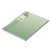 St. Patrick's Day Angel Notizblock (Rotiert)