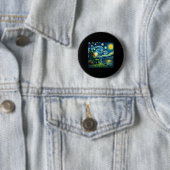 St Patricks Day Angeln Irischer Leprechaun Sternen Button (Beispiel)