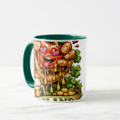 St. Patrick's Day Apfel-Rausch 🍀 Tasse (Vorderseite Links)