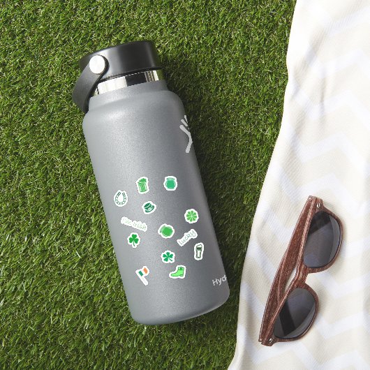 St. Patrick's Day Aufkleber (HydroFlask Insitu)