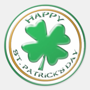 St Patricks Day Aufkleber