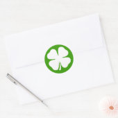 St Patricks Day Aufkleber mit glücklichen Charme U (Umschlag)