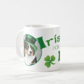 St. Patrick's Day Aussie Kaffeetasse (Vorderseite Links)