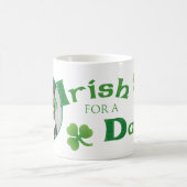 St. Patrick's Day Aussie Kaffeetasse (Mittel)