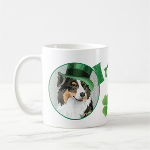 St. Patrick's Day Aussie Kaffeetasse