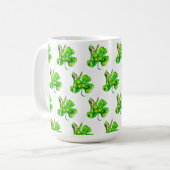 ST. PATRICK'S DAY BABY LEPRECHAUN KAFFEETASSE (Vorderseite Links)