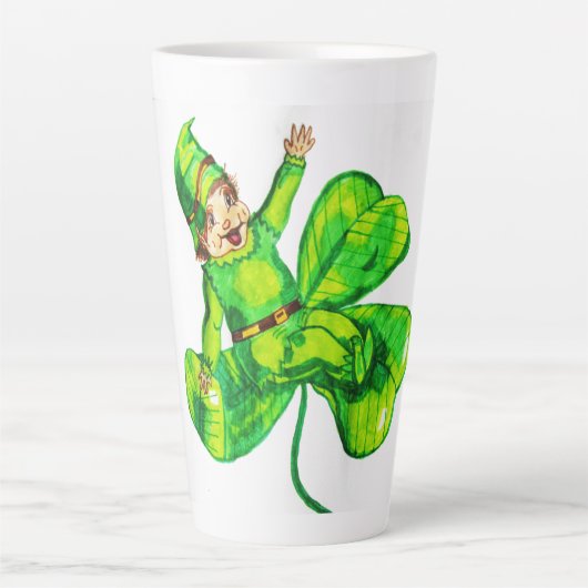 ST. PATRICK'S DAY BABY LEPRECHAUN MILCHTASSE (Vorderseite)