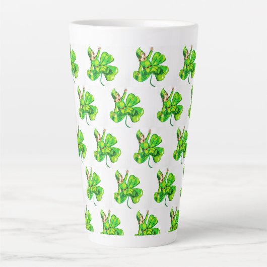 ST. PATRICK'S DAY BABY LEPRECHAUN MILCHTASSE (Vorderseite)