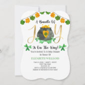 St. Patrick's Day Baby Shower Einladung (Vorderseite)