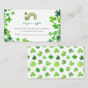 St. Patrick's Day Baby Shower   Windelrumpf Begleitkarte