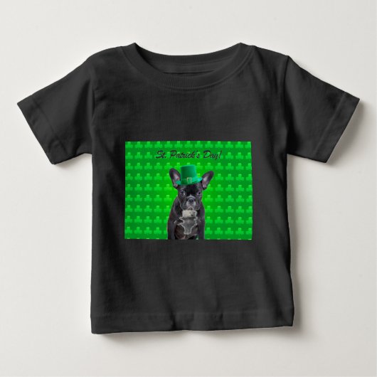 St. Patrick's Day Baby T-shirt (Vorderseite)
