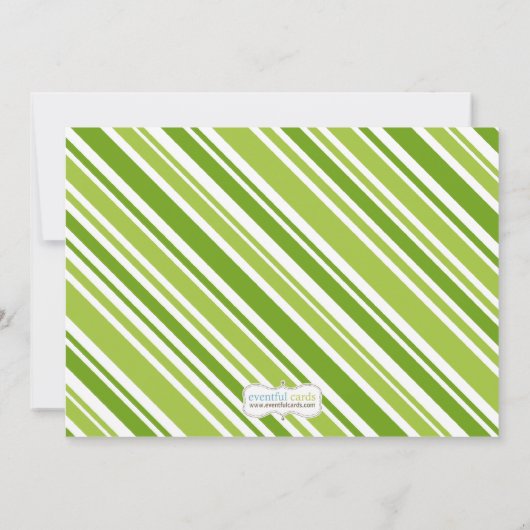 St Patricks Day Babydusche Einladung (Rückseite)