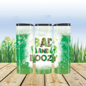 St Patrick's Day Bad and Boozy Thermosbecher