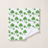 St Patrick's Day Badhandtuch Set (Waschlappen)