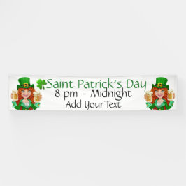 St. Patrick's Day Banner