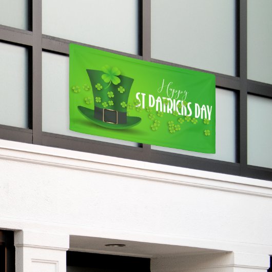 St. Patrick's Day Banner (Äußeres Gebäude)