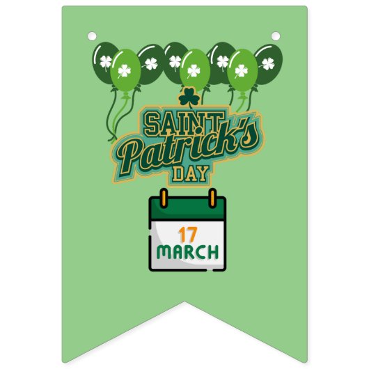 St Patrick's Day Banner (Dritte Fahne)