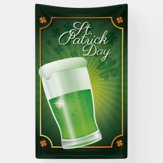 St. Patrick's Day Banner (Vertikal)
