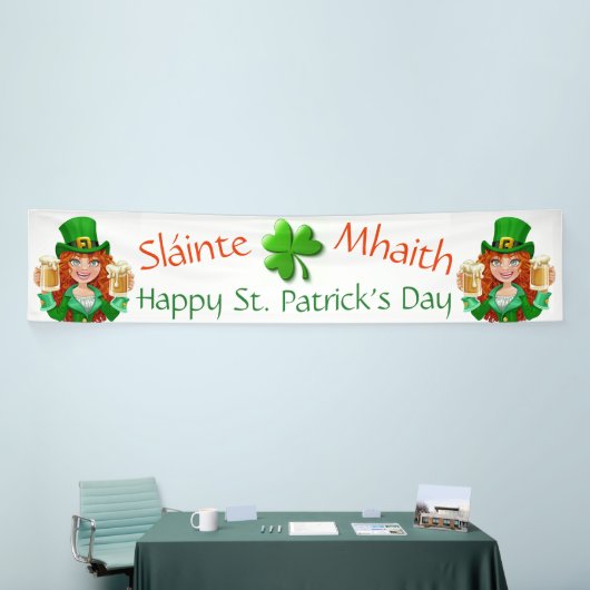 St. Patrick's Day Banner (Messeveranstaltung)