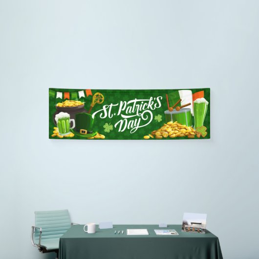 St. Patrick's Day Banner (Messeveranstaltung)